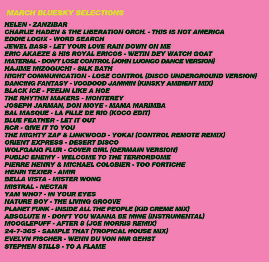 Dennis Kane Monthly Selections