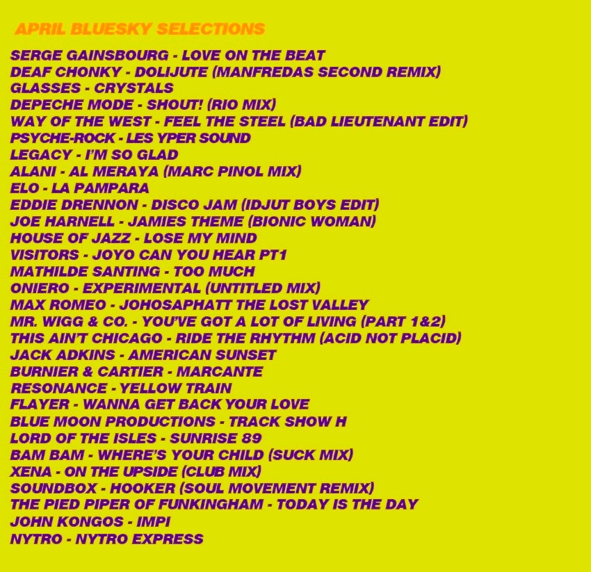 Dennis Kane Monthly Selections